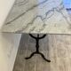 Marble bistro table