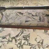 Coffee table designed by Claude Gaillard for Ligne Roset circa 1970
