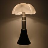 Black Pipistrello lamp by Gae Aulenti for Martinelli Luce