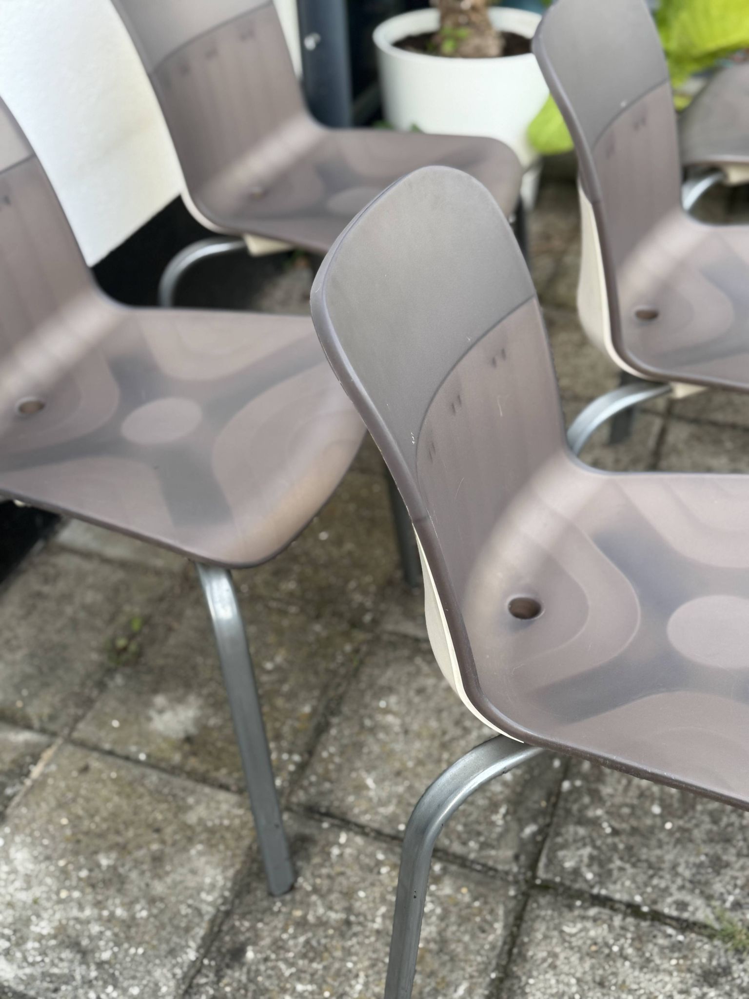Lot de 7 chaises Ikea PS par Ehlen Johannson