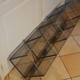 Industrial style metal shelf