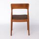 1 sur 5 chaises de salle à manger en teck Henning Kjærnulf pour KS Møbler, années 1960 | danois