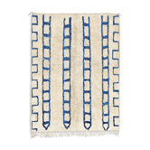 Modern Moroccan carpet white