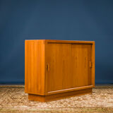 Vintage Teak Shoe Sideboard from CFC Silkeborg, 1970s