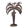 Mid-Century wrought metal Palm Tree by Atelier Marolles
