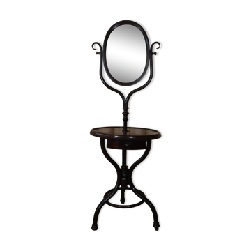 Meuble de toilette bois courbé style Thonet