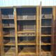 Louis XV style 3-door wardrobe in oak and rosewood - 1970s