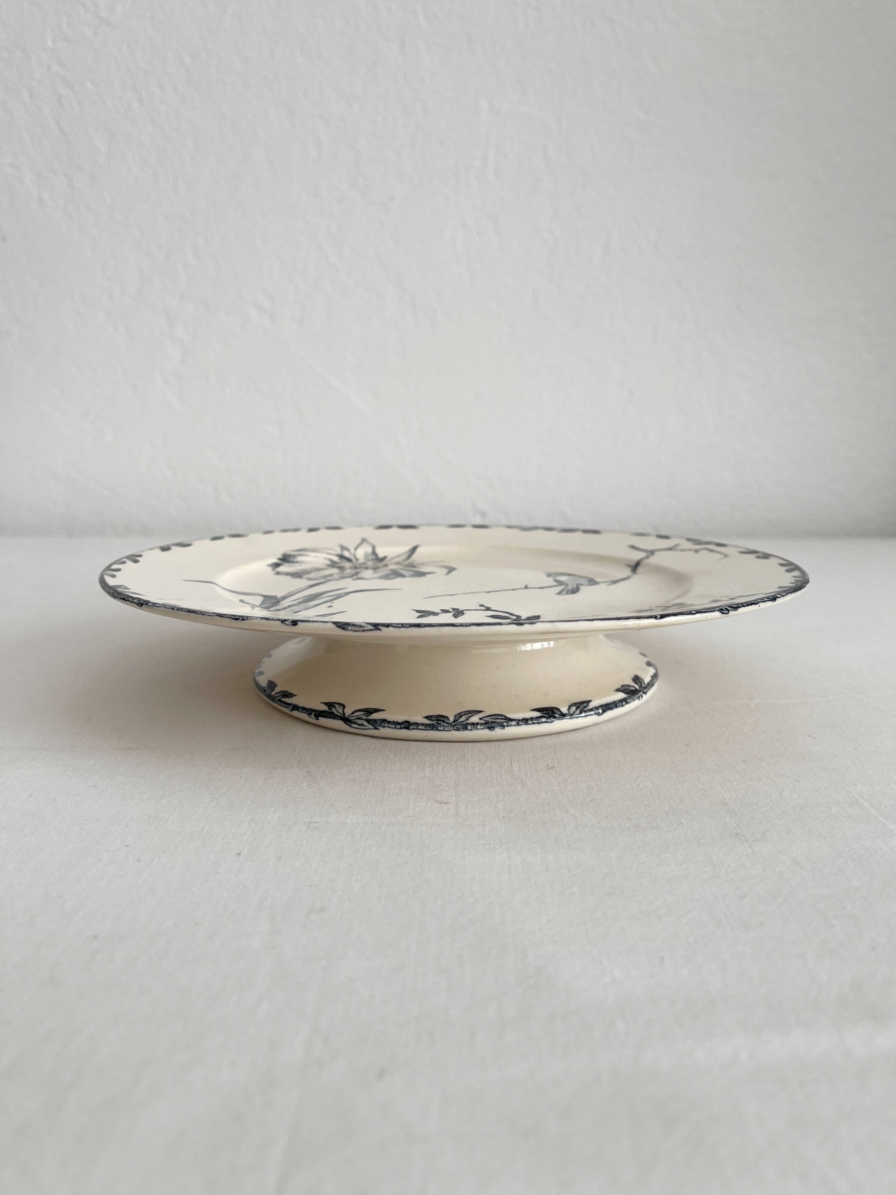 Low ironstone fruit bowl "Oxford" Choisy le Roi