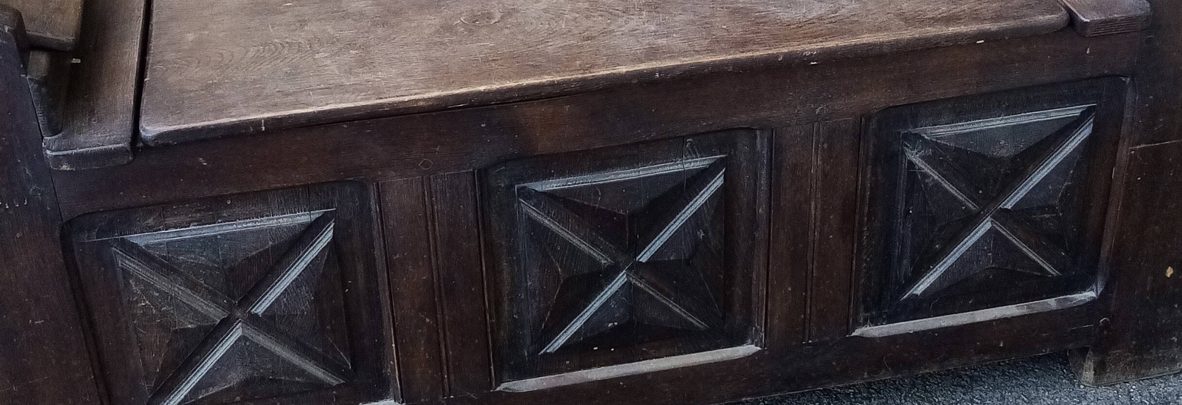 17th century chest bench