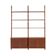 Teak modular shelving unit, Danish design, 1960s, made in Denmark