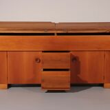 Torbecchia sideboard in walnut by Giovanni Michelucci for Poltronova, 1964