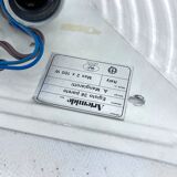 Vintage Pair of Egisto 38 sconces by Angelo Mangiarotti for Artemide. Italy 1980s