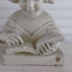 Platter bust "the reader"