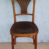 Chaise de bistrot en bois courbé J & J Kohn