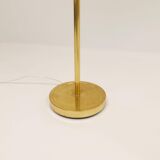 Modern Scandinavian floor lamps in brass "ENCO", Sweden, 1970s
