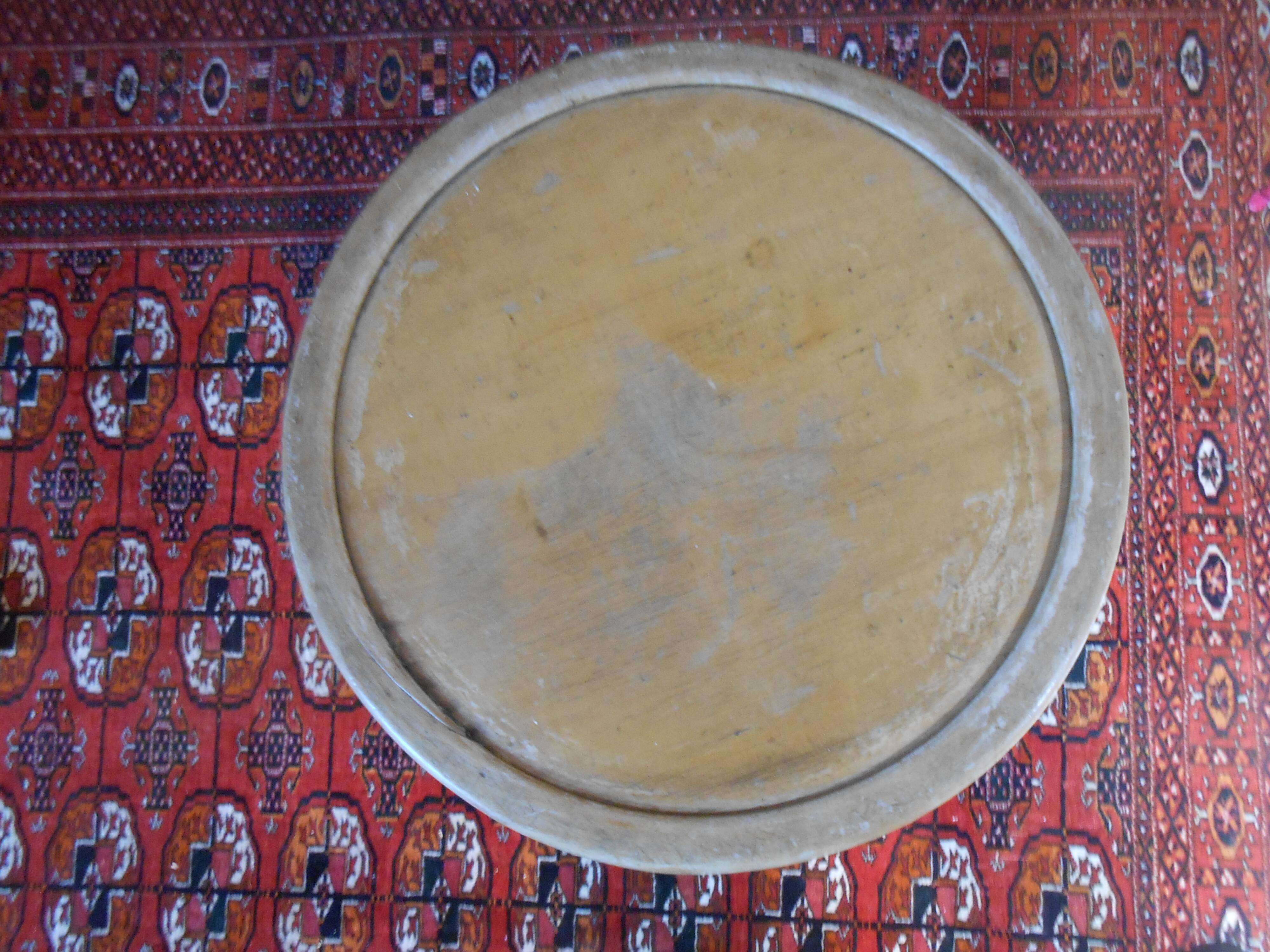 Bauman style stool numbered