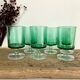 6 verres LUMINARC vert émeraude