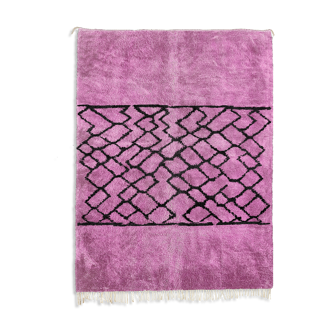 Modern Moroccan carpet pink 430x300cm