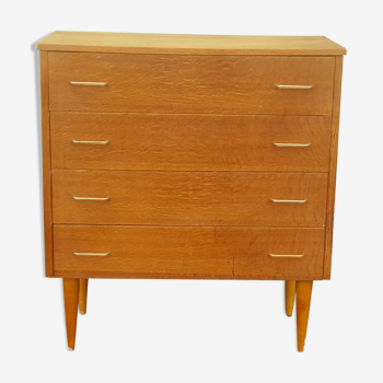 Commode 1950 pied fuseau