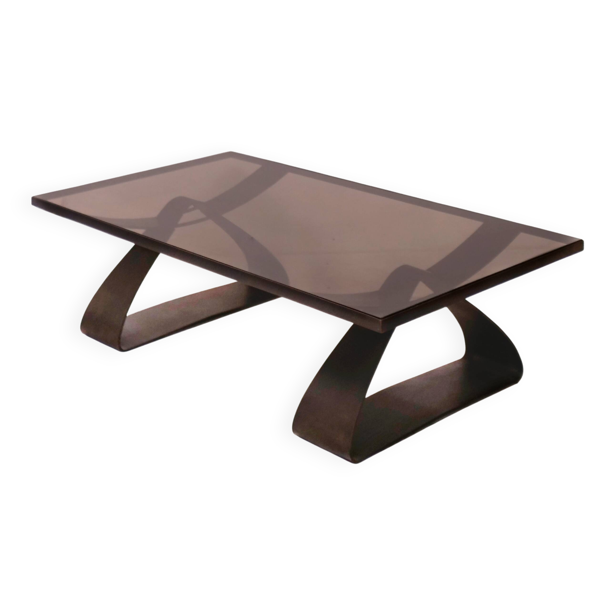 Unique sculptural coffee table 1970