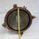 Industrial copper hanging lamp around the 1950