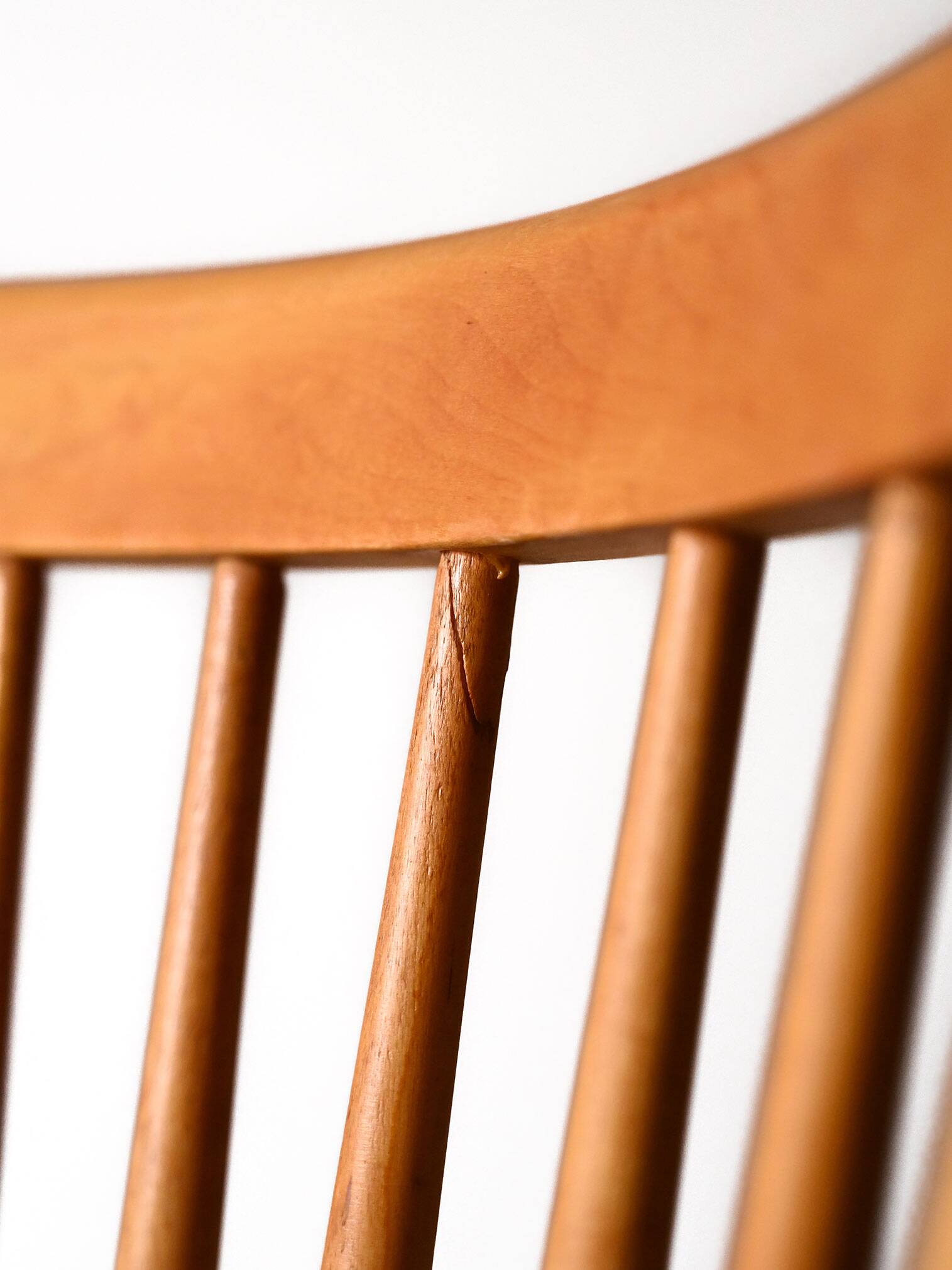 Paire de chaises Pinstolar scandinaves vintage
