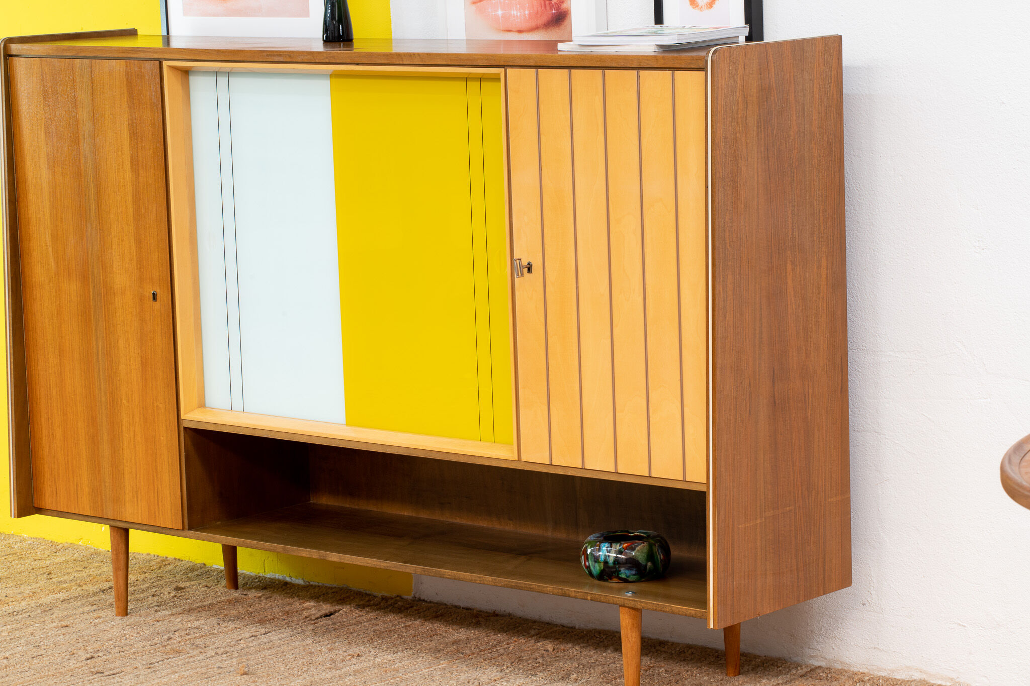 Vintage Scandinavian sideboard – 190 cm