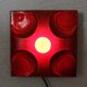 Beautiful wall light Hustadt lights 60s ceramic