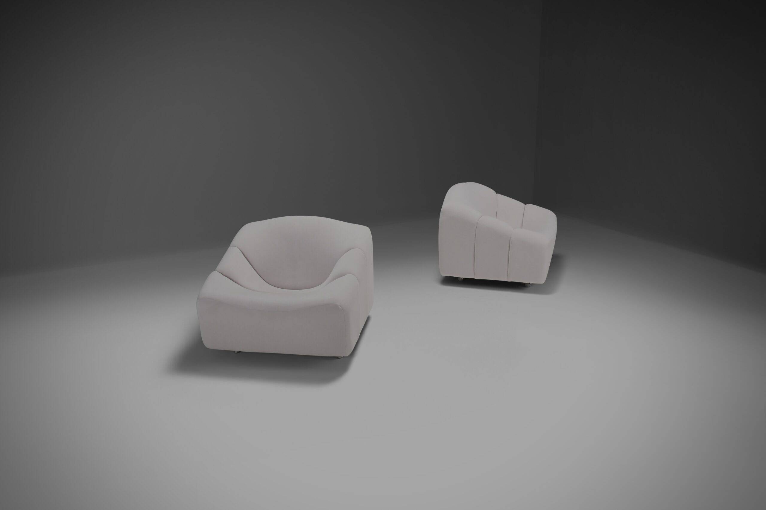 Set of beautiful ABCD chairs by Pierre Paulin for Artifort, Holland 1968