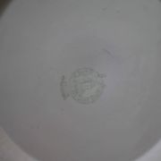 Vintage salad bowl Moulin des Loups 'tablecloth' model