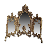 Miroir triptyque ancien