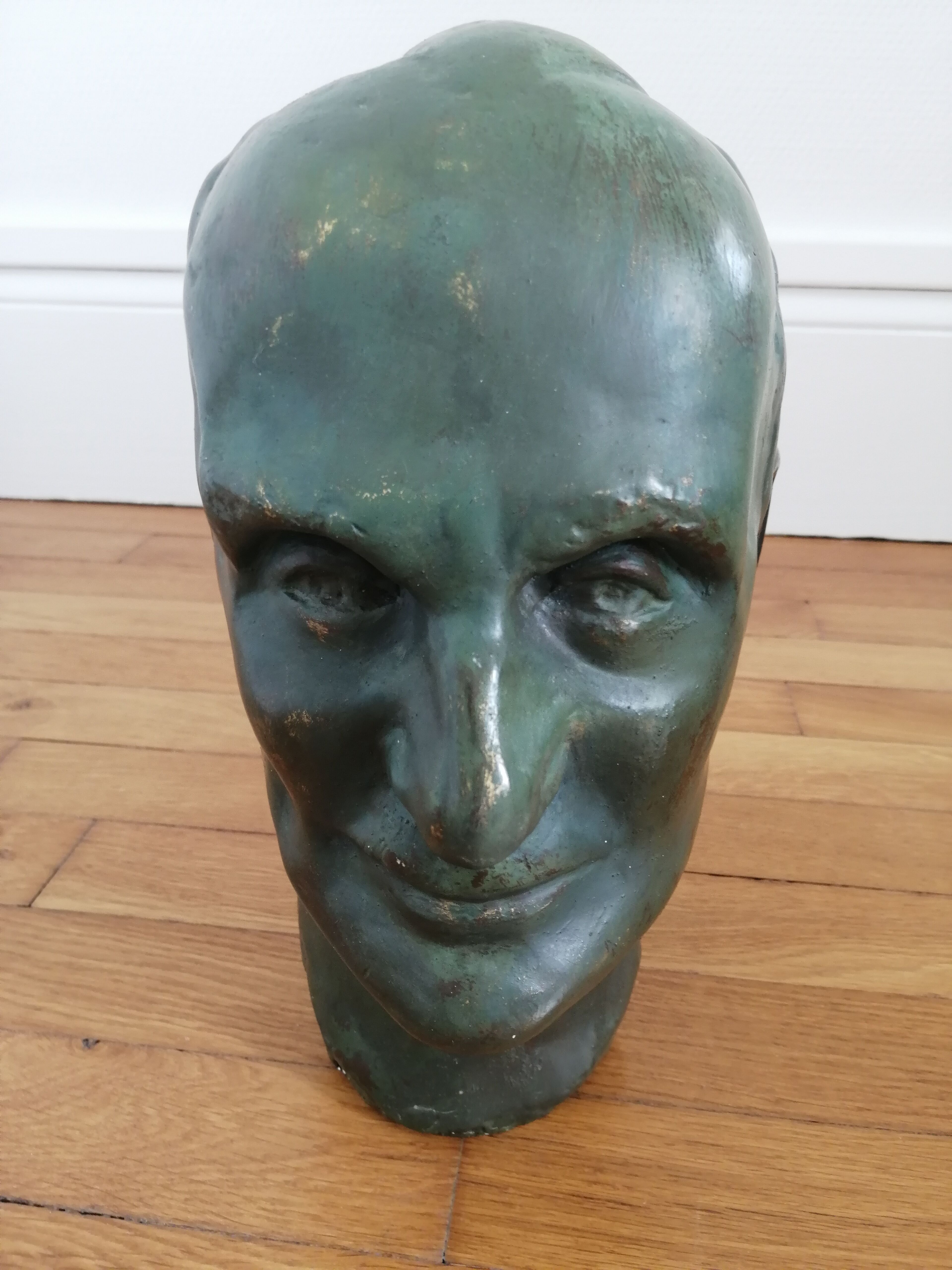 Plaster head