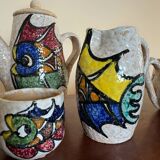 60s ceramic coffee set