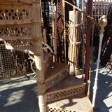 20th century cast iron spiral staircase