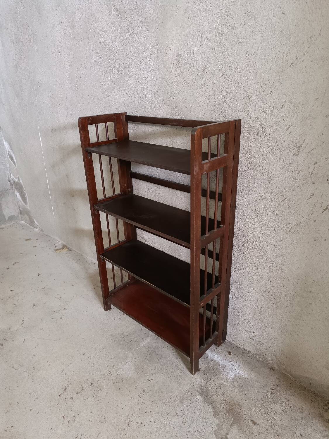 Scandinavian Parisian library vintage bookseller shelf