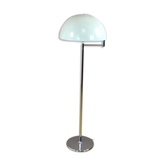 Floor lamp Chrome Italy Vintage 1970