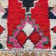 Moroccan carpet Boucherouite 108x180cm