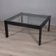 Vintage glass coffee table !sanmarco model by gae aulenti for zanotta, 1970