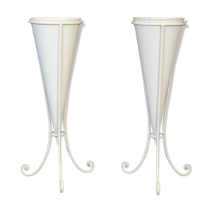 Paire de porte-vase en