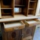 Double-body glass buffet
