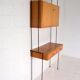 Omnia shelving system / self-supporting modular secretary desk in teak, dating from the 1960s.