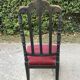 Napoleon III period nanny chair
