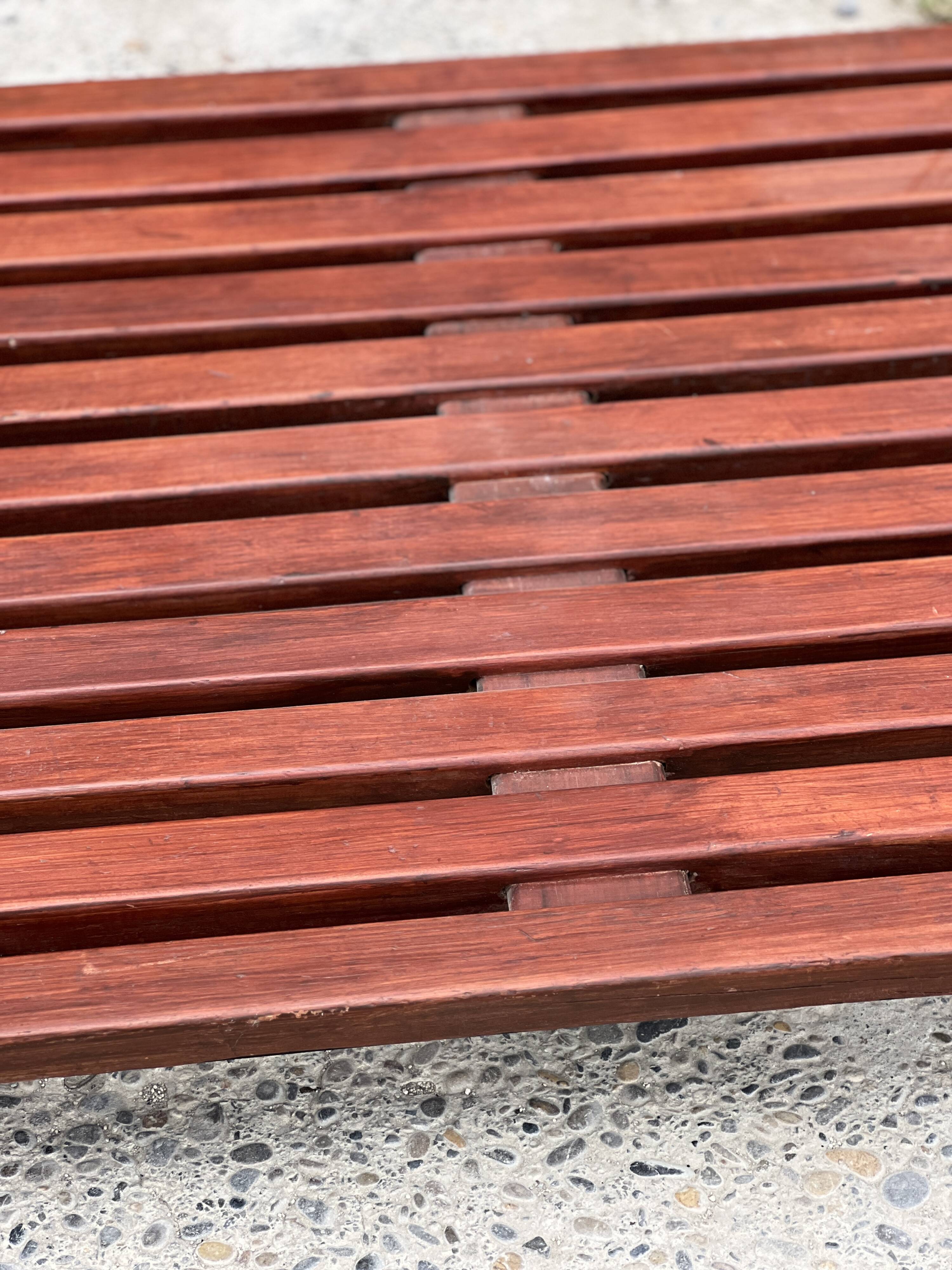 Cansado bench by Charlotte Perriand, 1954