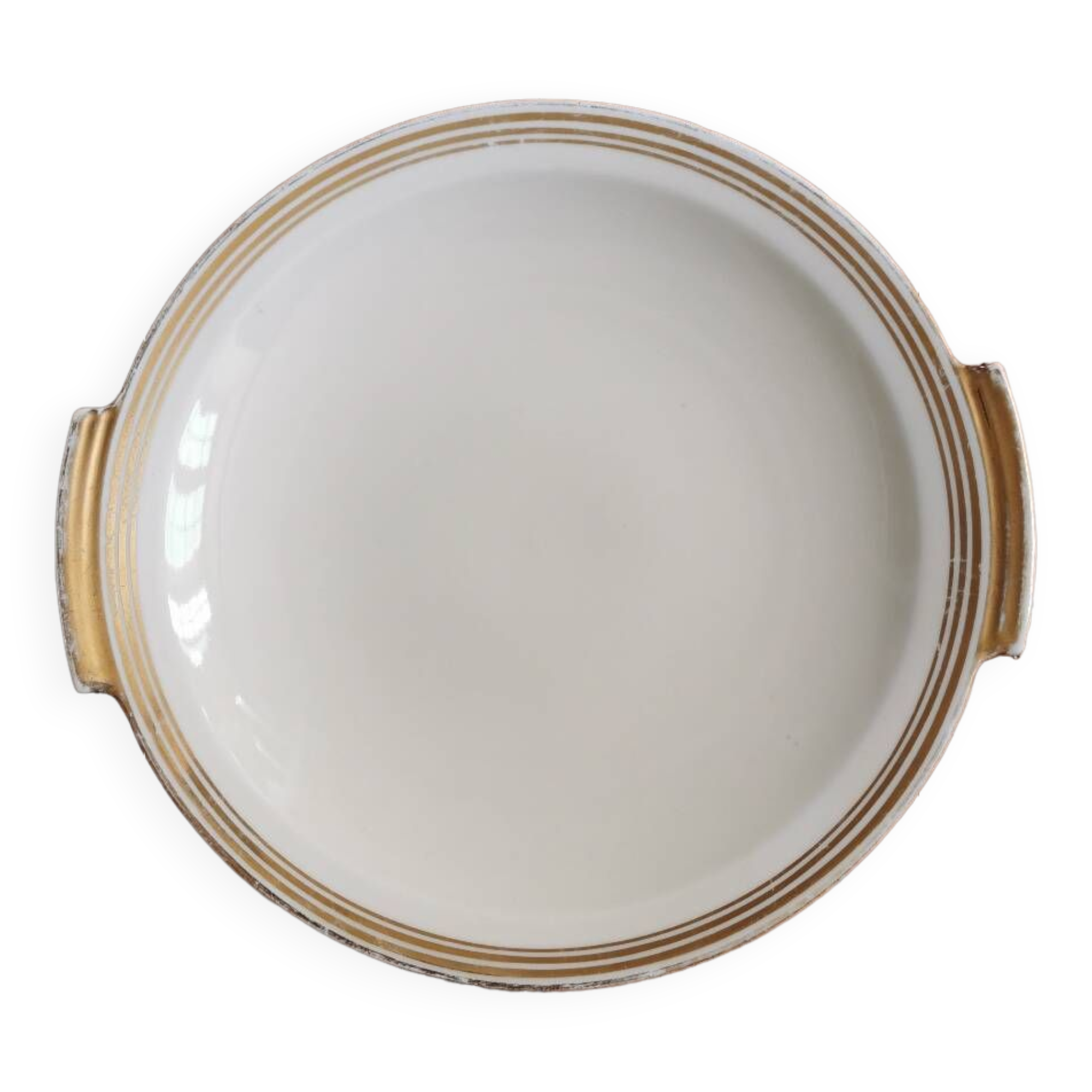 Vintage Limoges porcelain tart dish