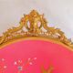 Pair of Napoleon III porcelain and bronze wall lights