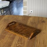 60s wooden mosaic top