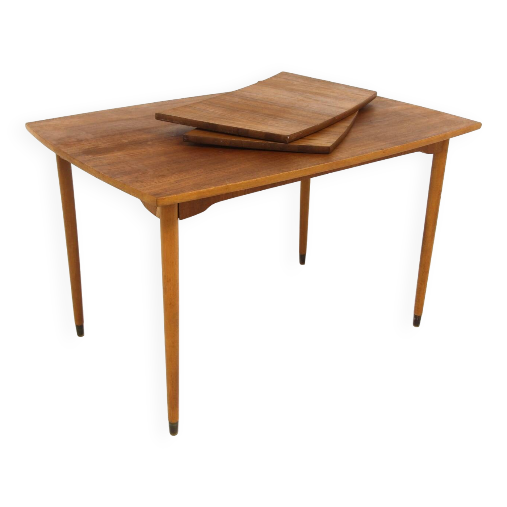 Scandinavian teak dining table, Sweden, 1960s