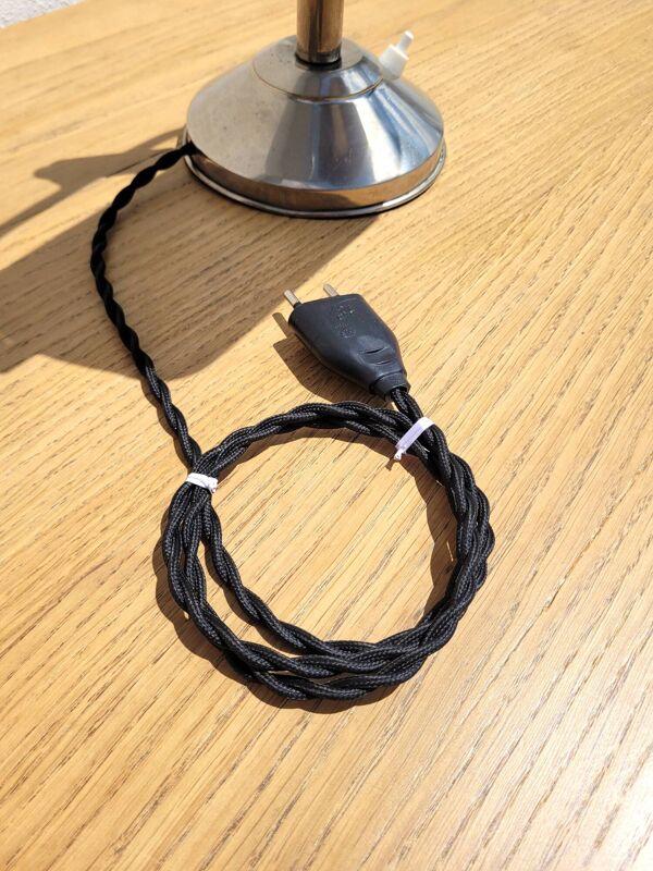 Lampe de bureau vintage en aluminium