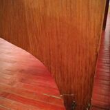 Bibliothèque commode vitrée vintage
