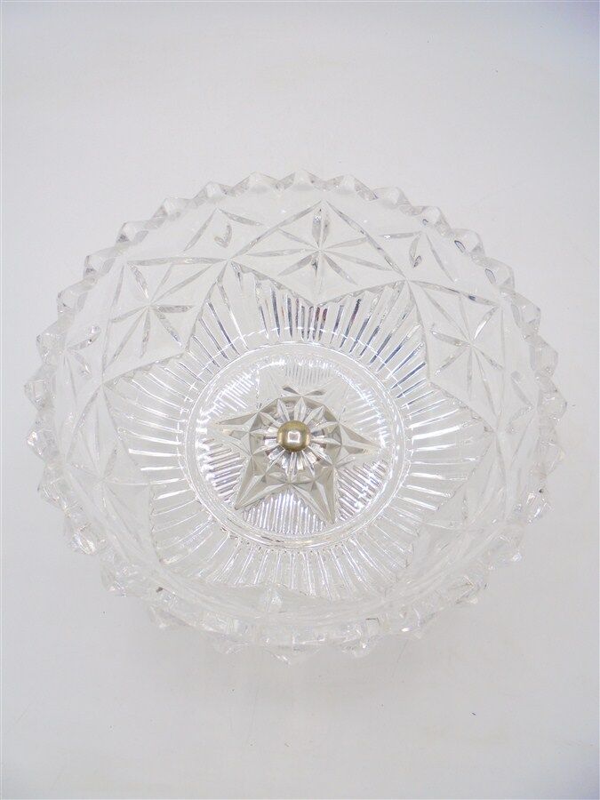Crystal fruit bowl
